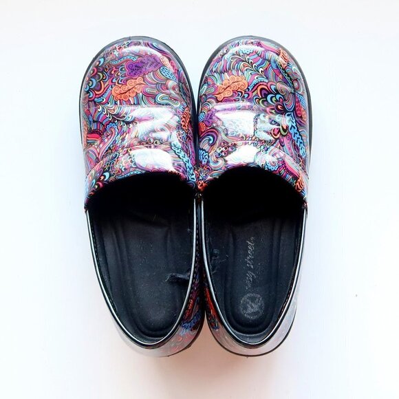 Easy Street Laurie Multicolor Round Toe Clogs Slip-on Shoes Size 8.5 - Picture 4 of 16